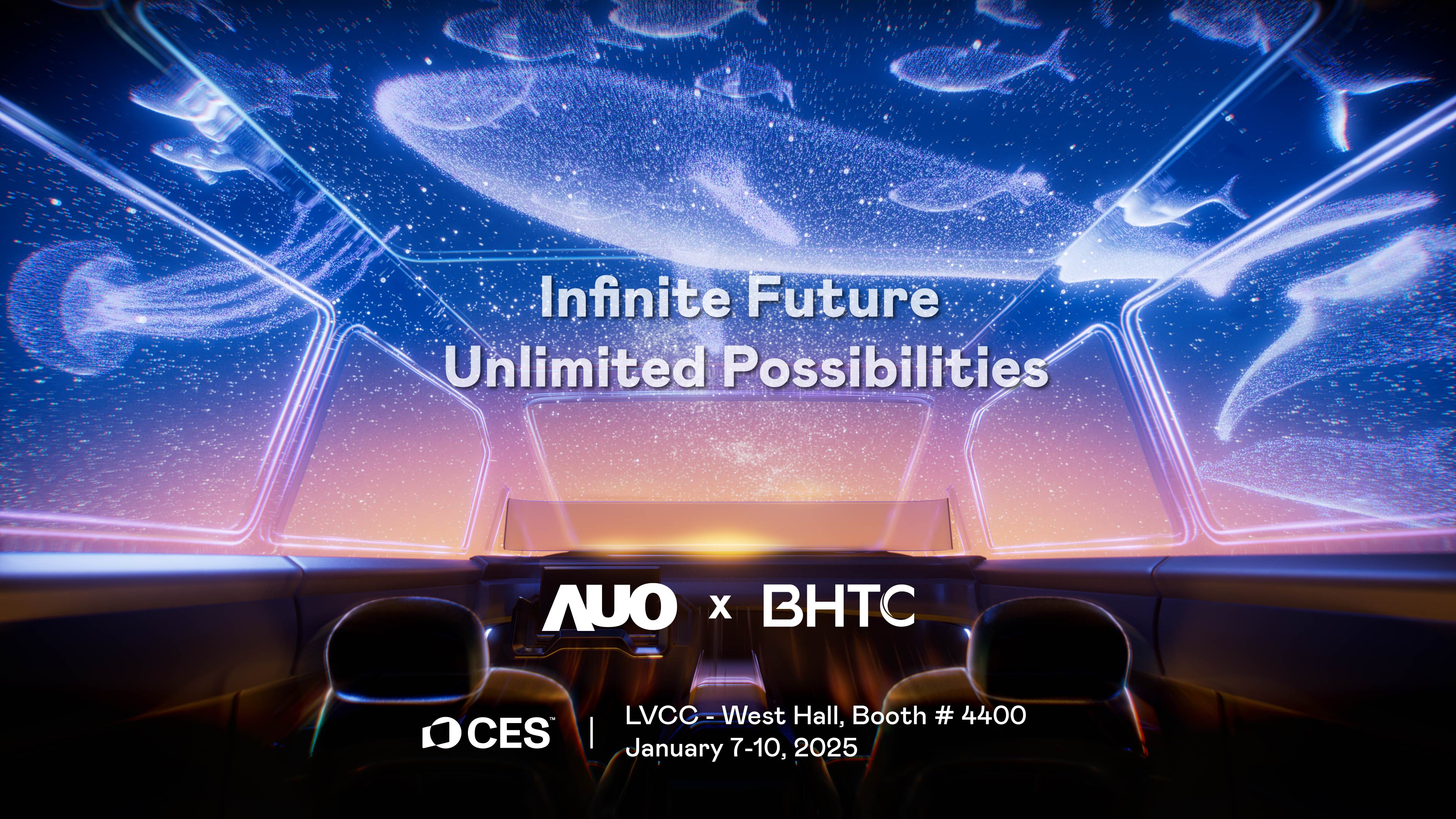 凯发旗舰厅以Infinite Future, Unlimited Possibilies为主题，联合BHTC于CES 2025扩大规模展出